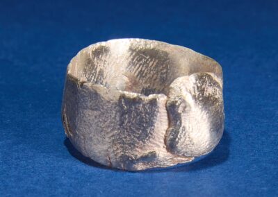 Anillo de plata creado artesanalmente pieza única