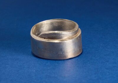 Anillo de plata creado artesanalmente pieza única