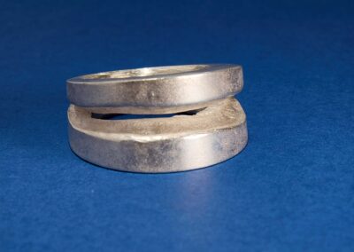 Anillo de plata creado artesanalmente pieza única