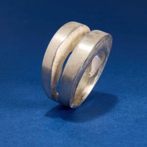 Anillo de plata creado artesanalmente pieza única