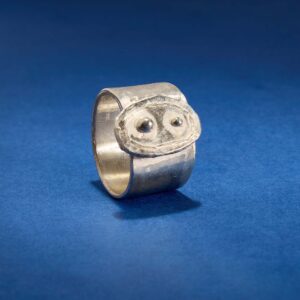 Anillo de plata creado artesanalmente pieza única